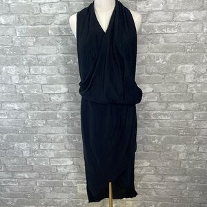 Helmut Lang Silk Midi Length Dress